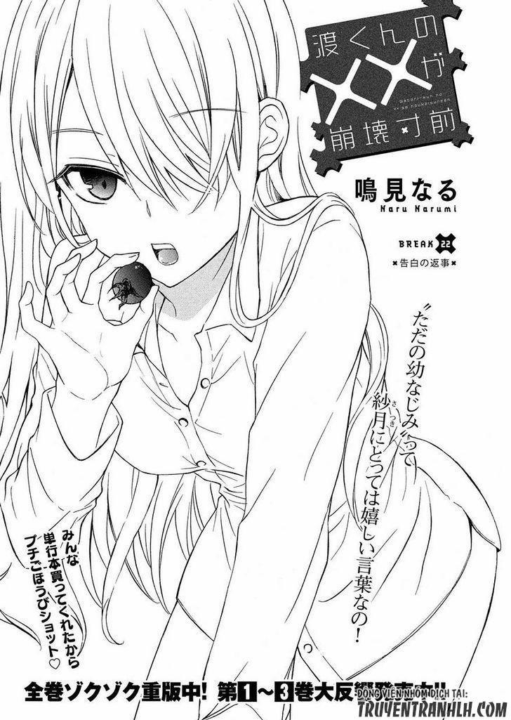 Watari-Kun No Xx Ga Houkai Sunzen 25 trang 3