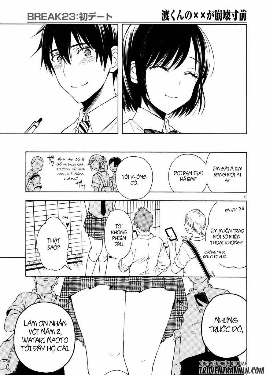 Watari-Kun No Xx Ga Houkai Sunzen 26 trang 41