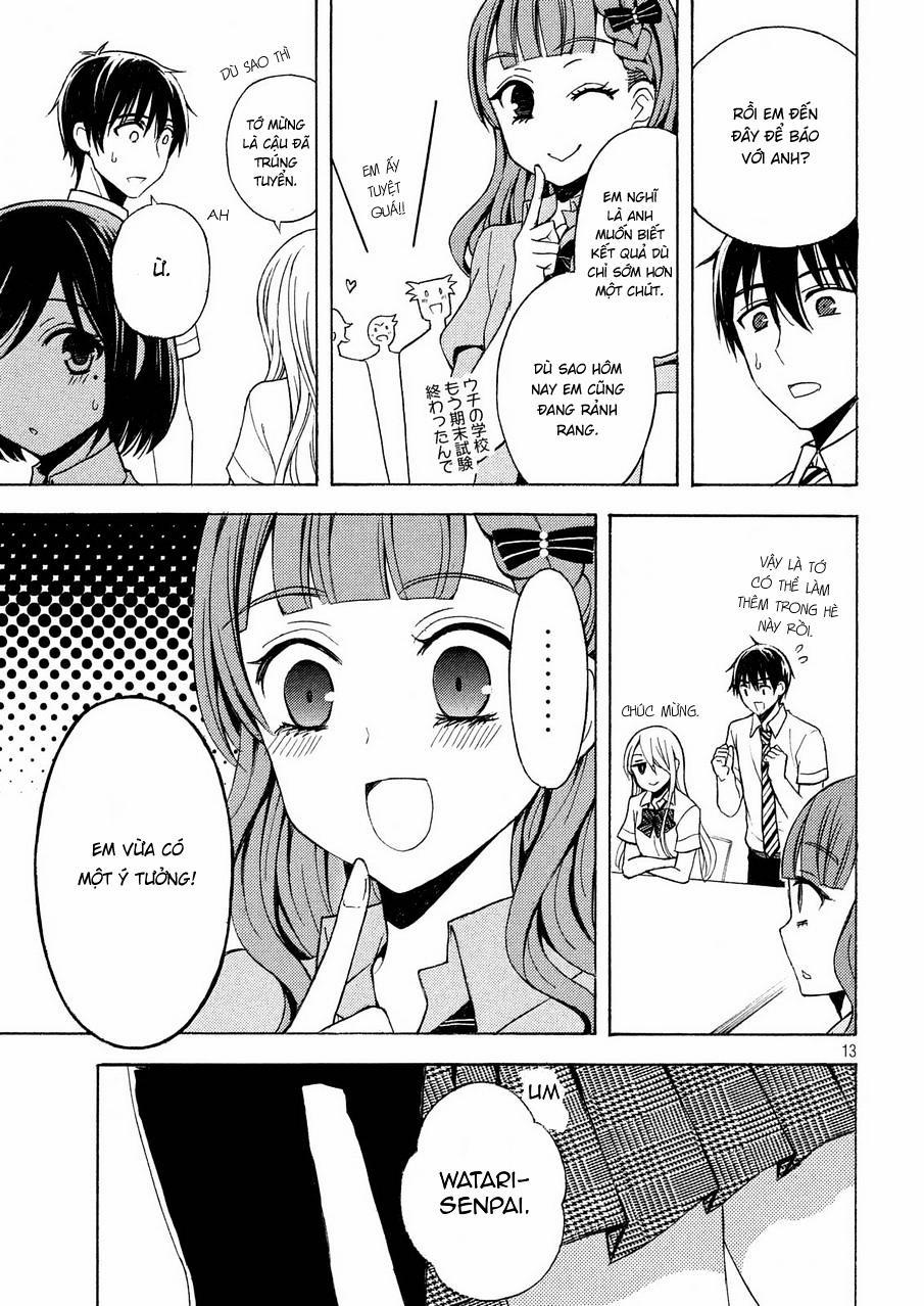 Watari-Kun No Xx Ga Houkai Sunzen 27 trang 12