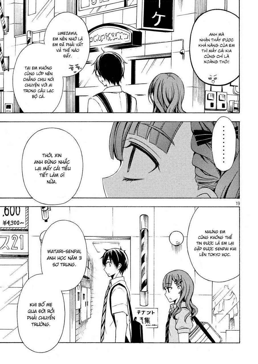 Watari-Kun No Xx Ga Houkai Sunzen 27 trang 18