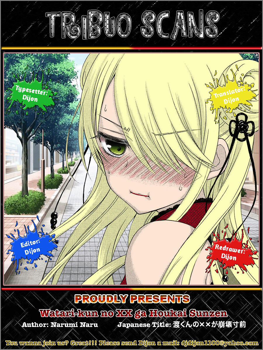 Watari-Kun No Xx Ga Houkai Sunzen 27 trang 36