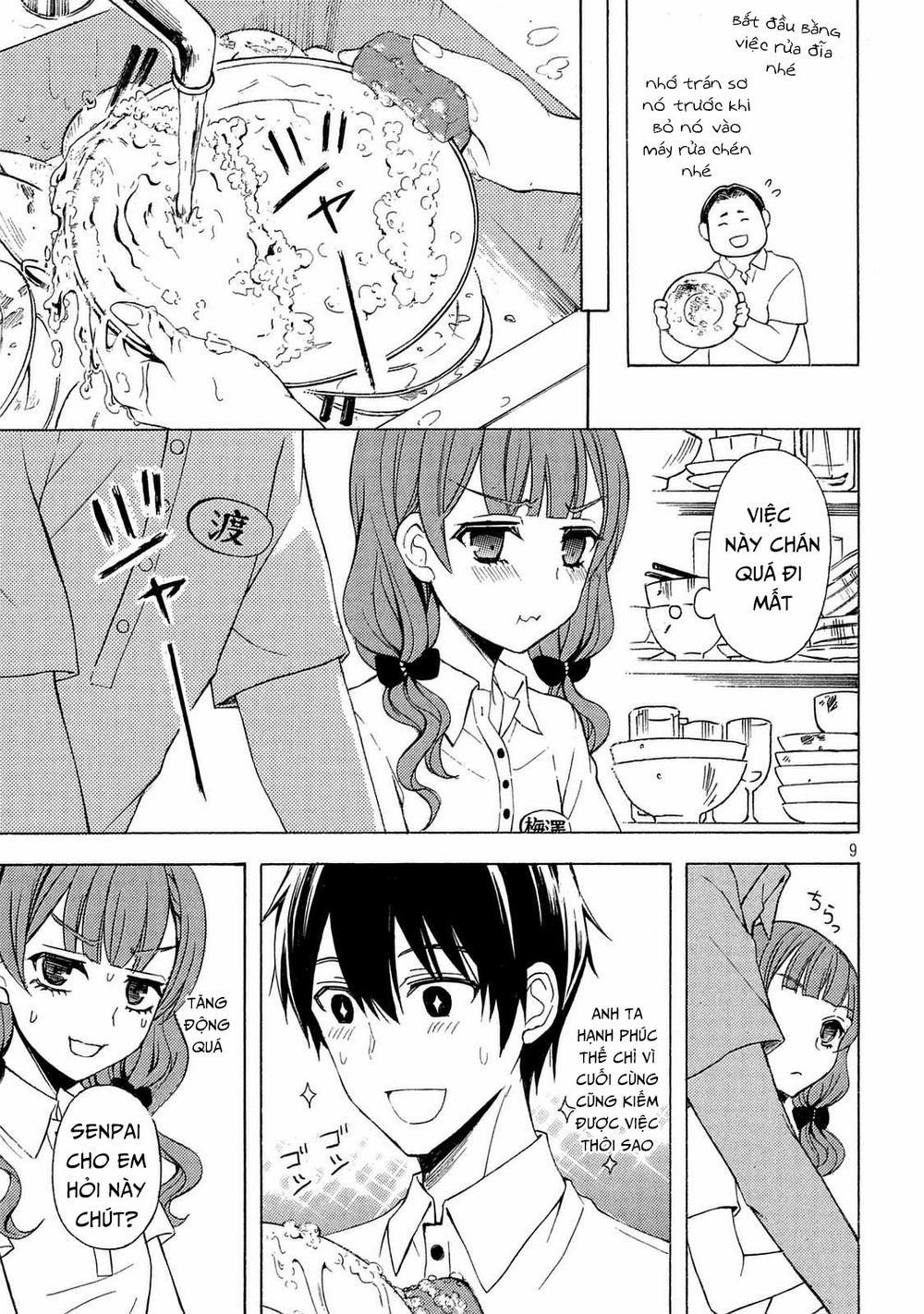 Watari-Kun No Xx Ga Houkai Sunzen 28 trang 11