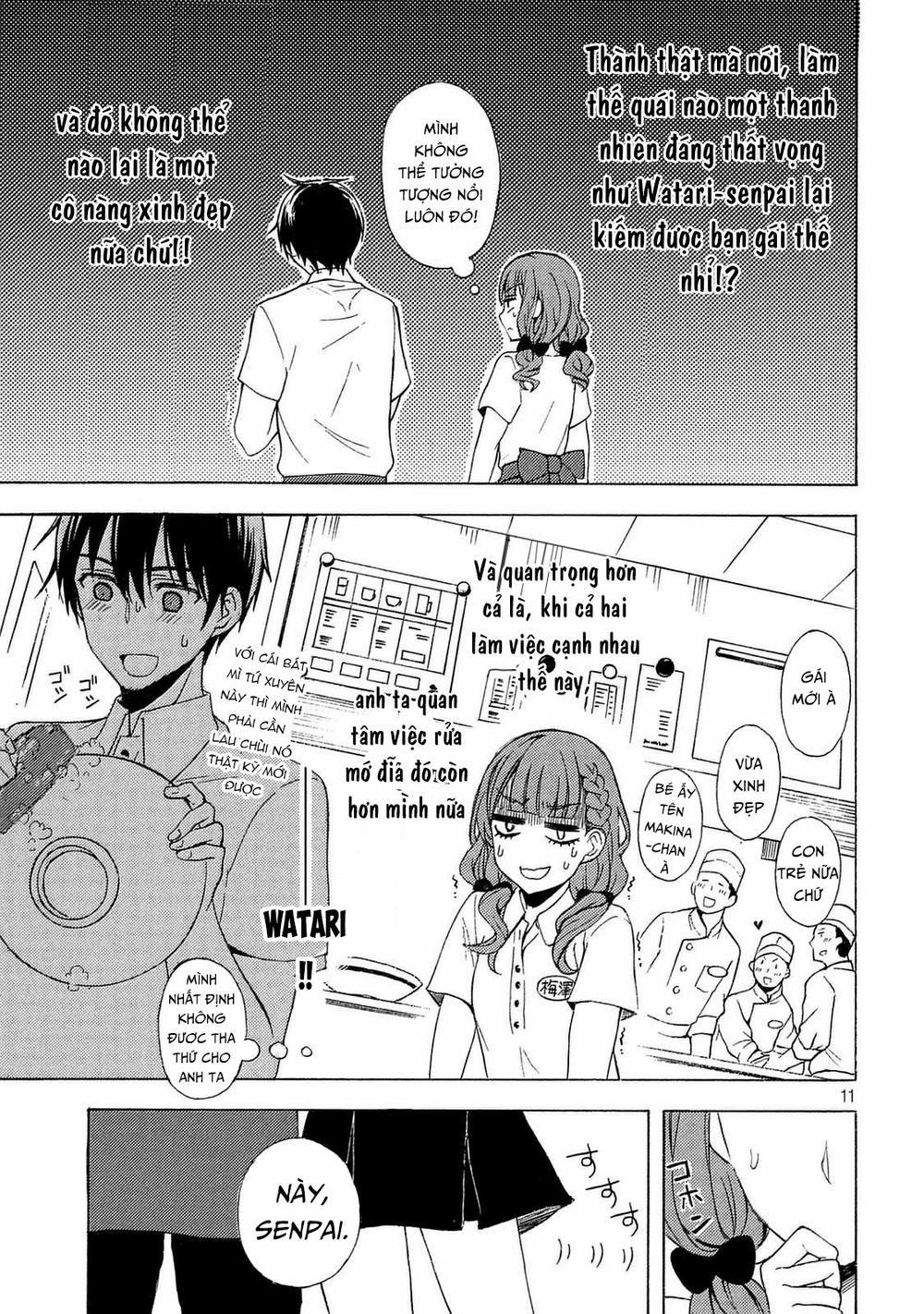 Watari-Kun No Xx Ga Houkai Sunzen 28 trang 13