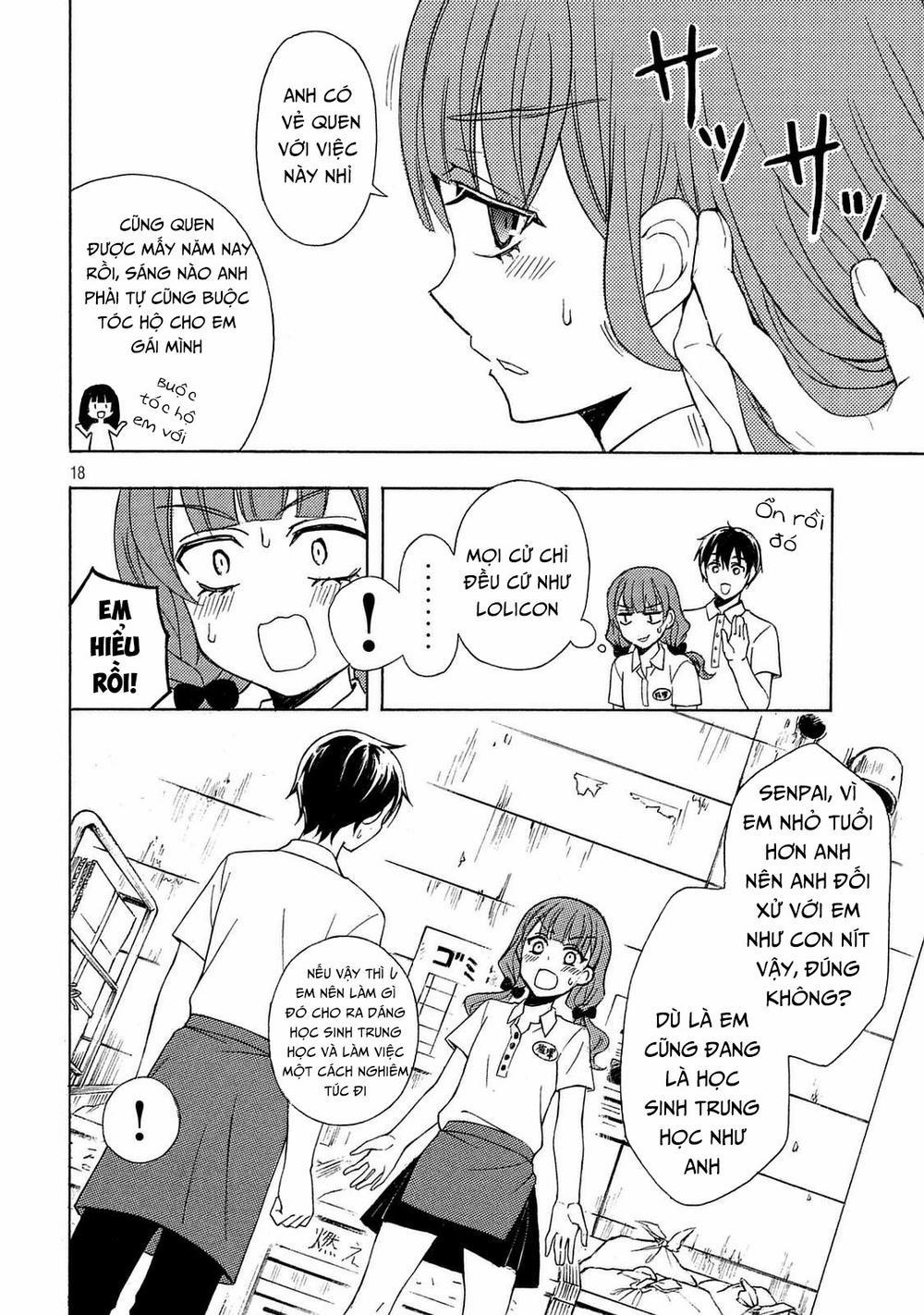 Watari-Kun No Xx Ga Houkai Sunzen 28 trang 19