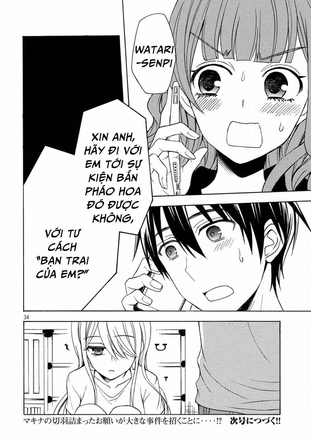 Watari-Kun No Xx Ga Houkai Sunzen 29 trang 34