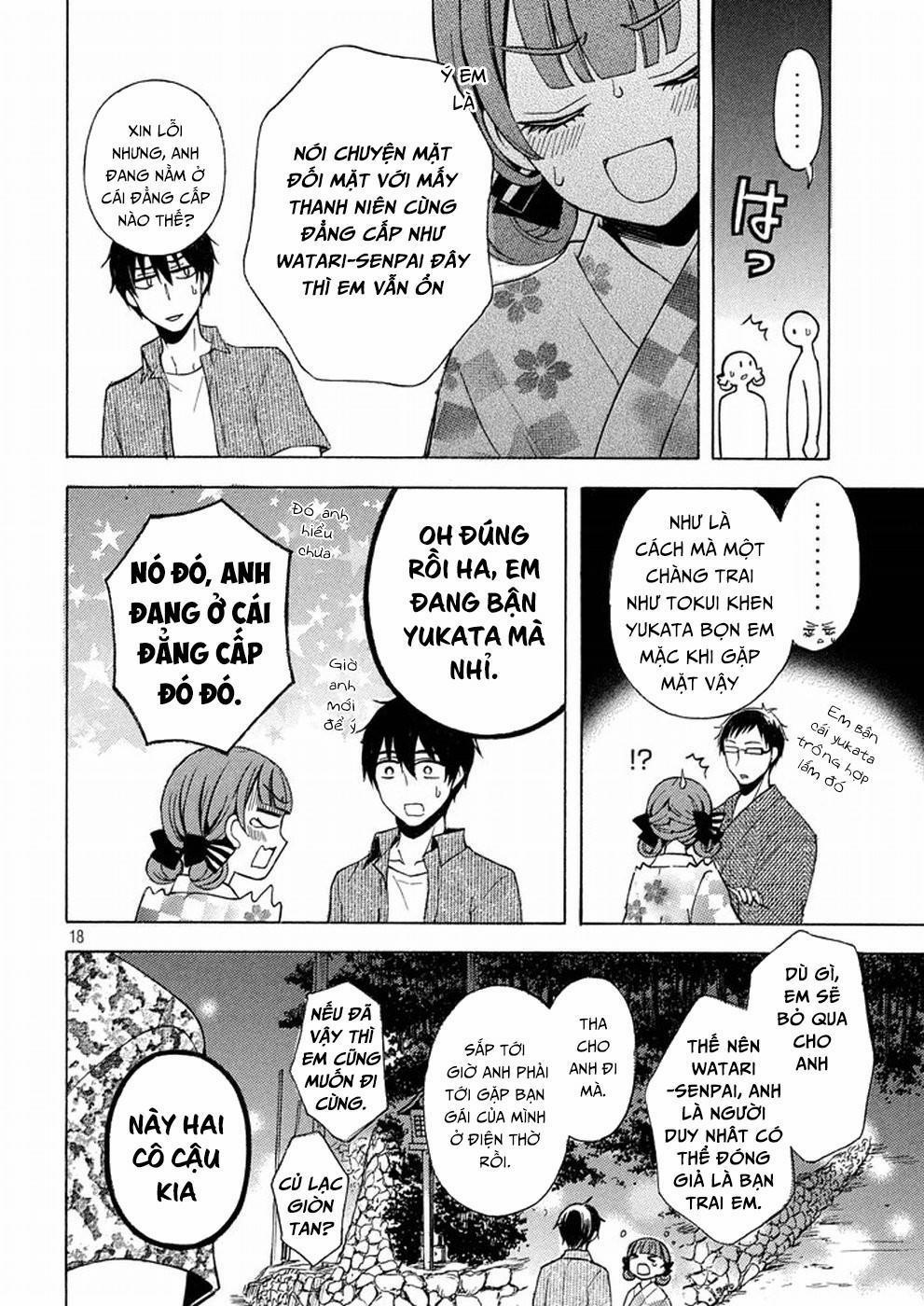 Watari-Kun No Xx Ga Houkai Sunzen 30 trang 20