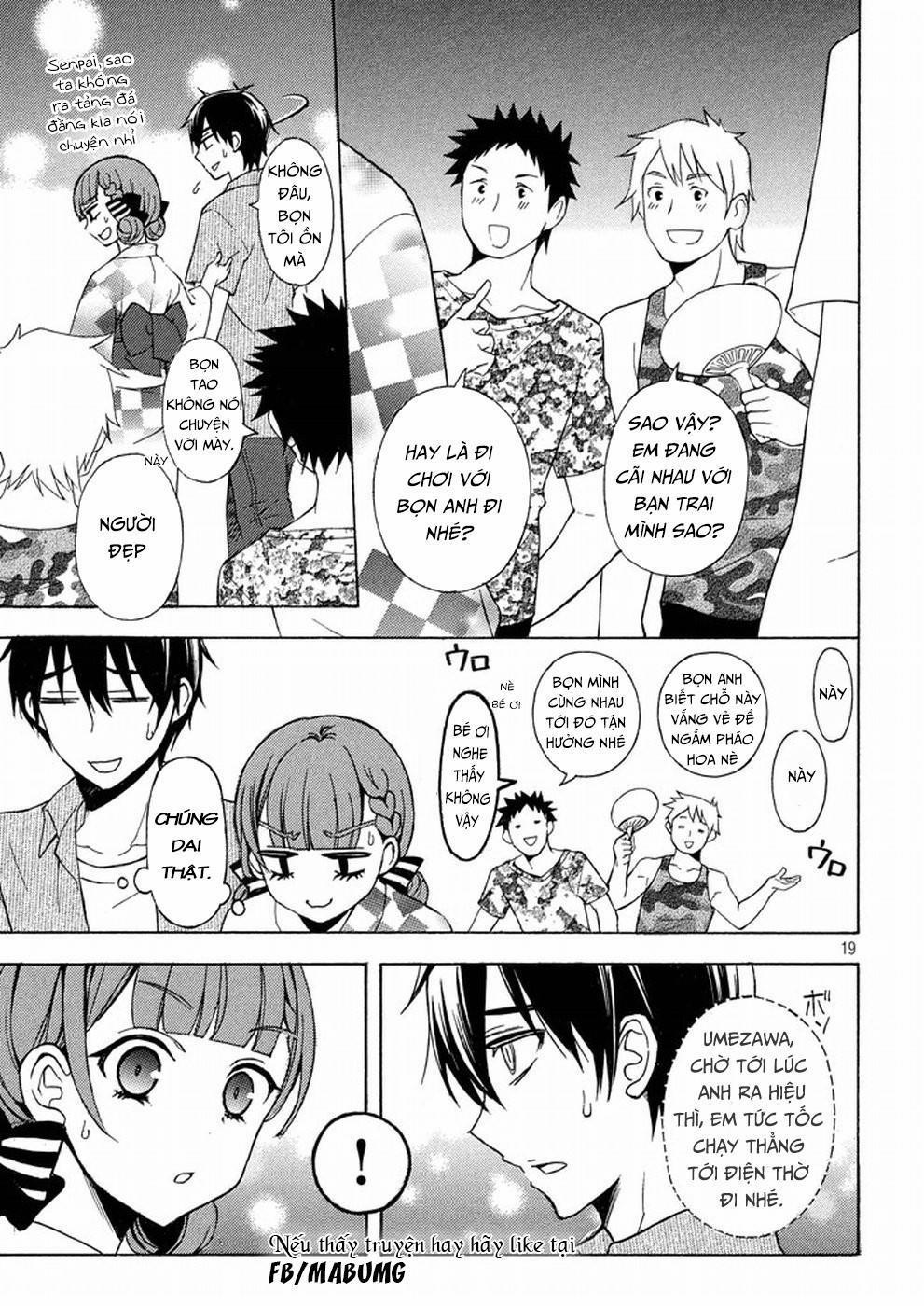 Watari-Kun No Xx Ga Houkai Sunzen 30 trang 21