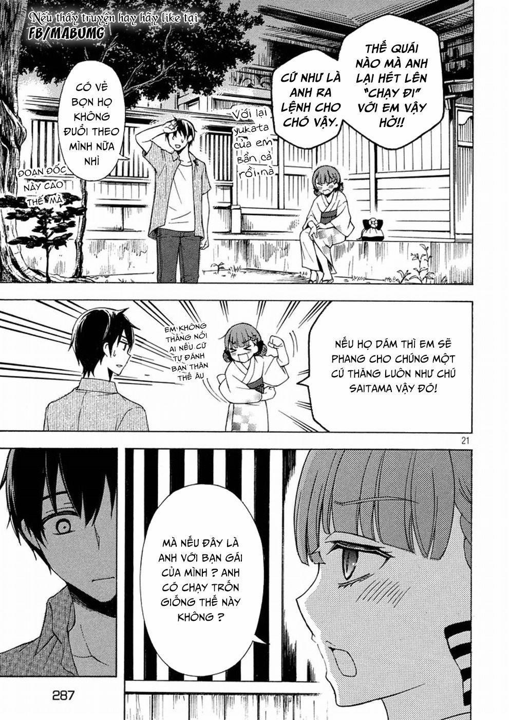 Watari-Kun No Xx Ga Houkai Sunzen 30 trang 23