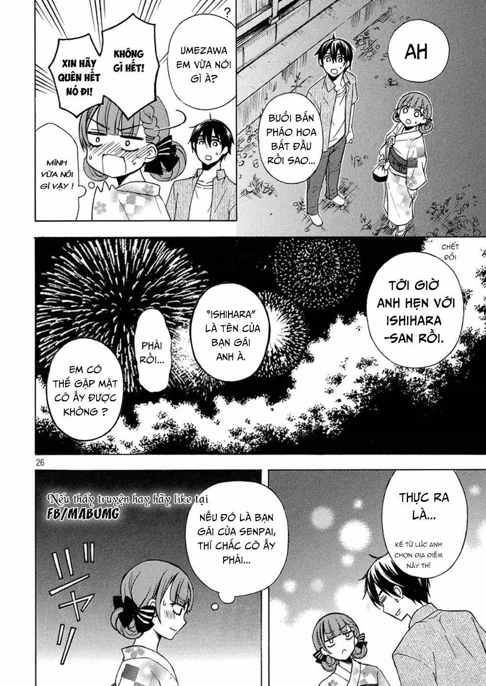 Watari-Kun No Xx Ga Houkai Sunzen 30 trang 27