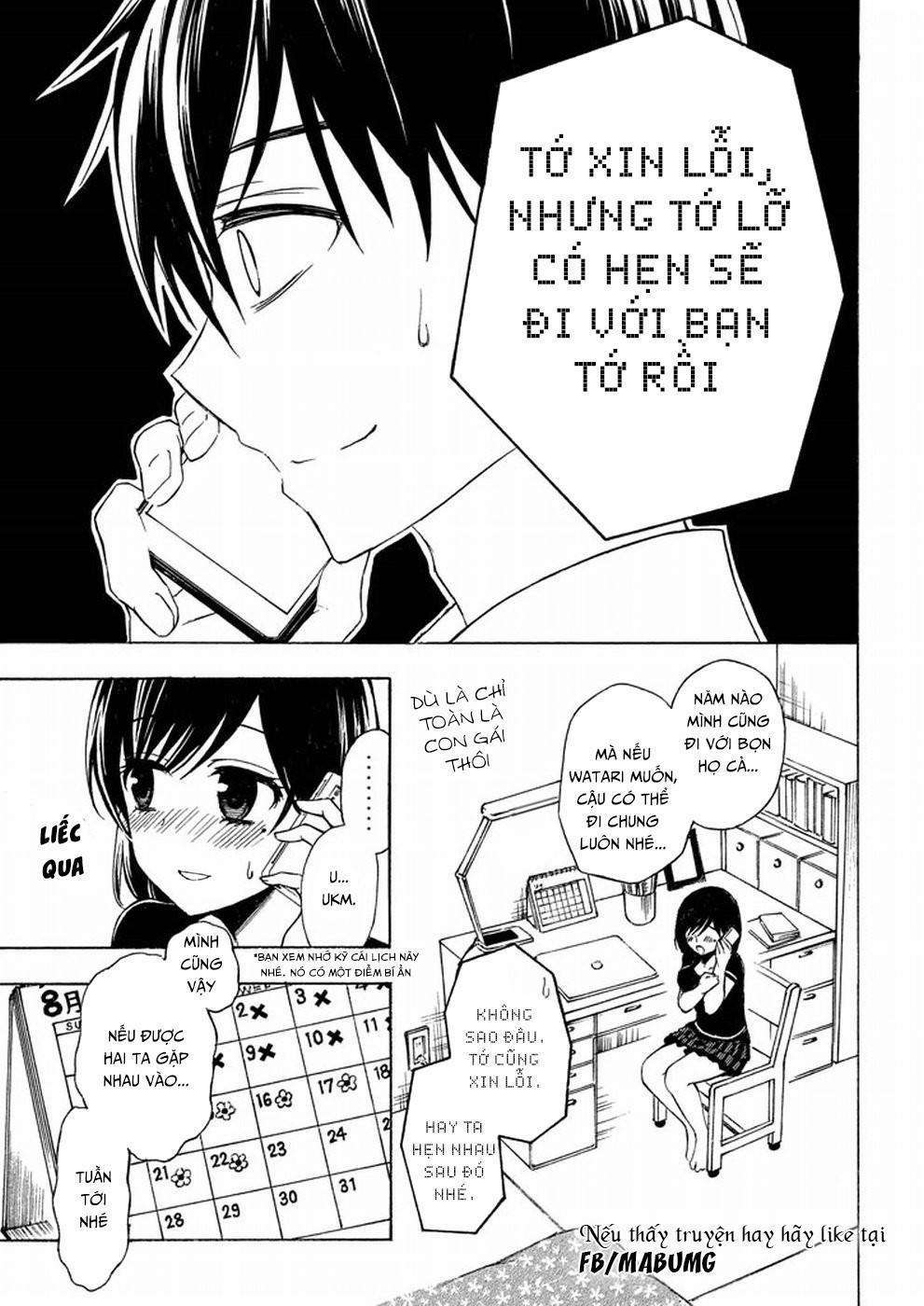 Watari-Kun No Xx Ga Houkai Sunzen 30 trang 9