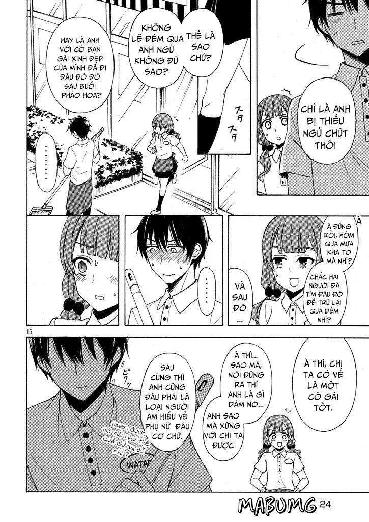 Watari-Kun No Xx Ga Houkai Sunzen 33 trang 17