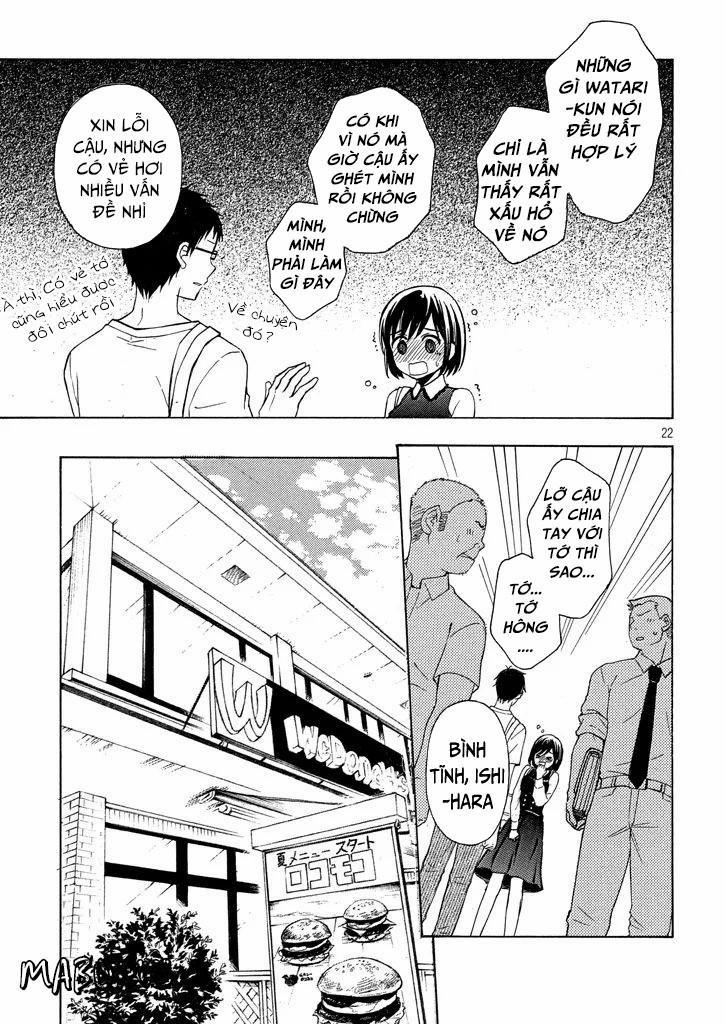 Watari-Kun No Xx Ga Houkai Sunzen 33 trang 24