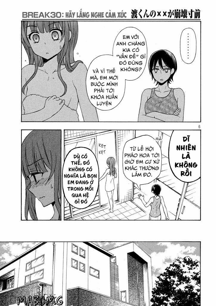 Watari-Kun No Xx Ga Houkai Sunzen 33 trang 8