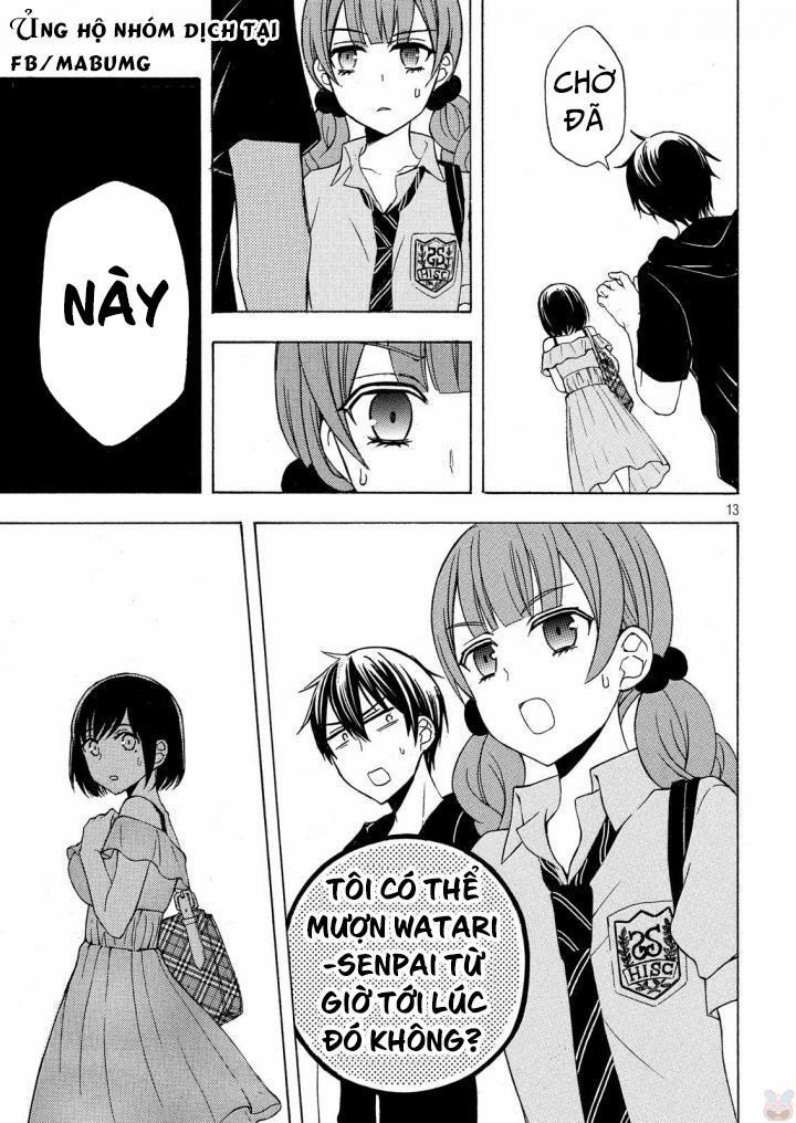 Watari-Kun No Xx Ga Houkai Sunzen 34 trang 16