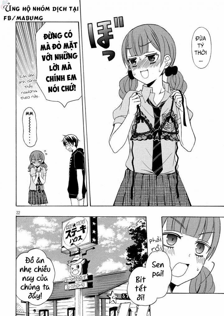 Watari-Kun No Xx Ga Houkai Sunzen 34 trang 24