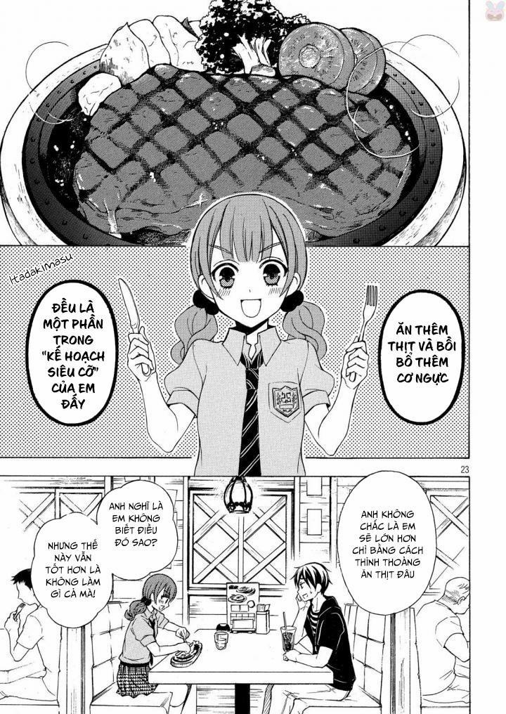 Watari-Kun No Xx Ga Houkai Sunzen 34 trang 25