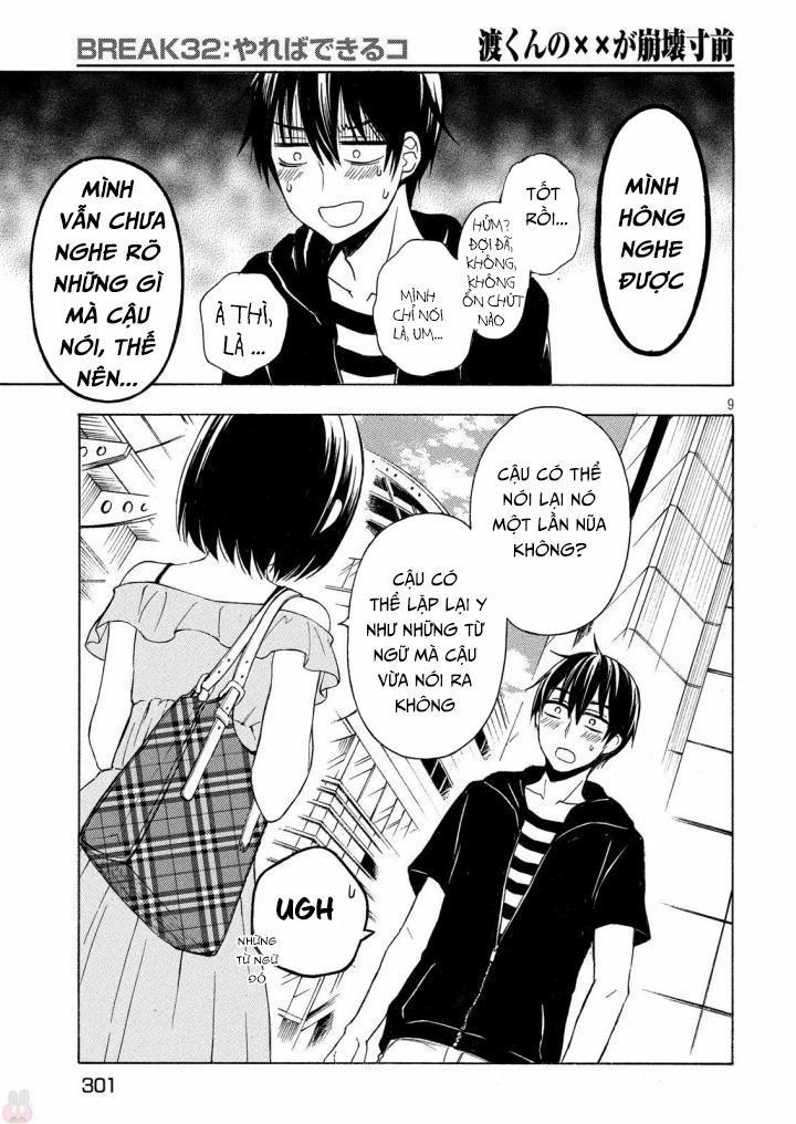 Watari-Kun No Xx Ga Houkai Sunzen 35 trang 10