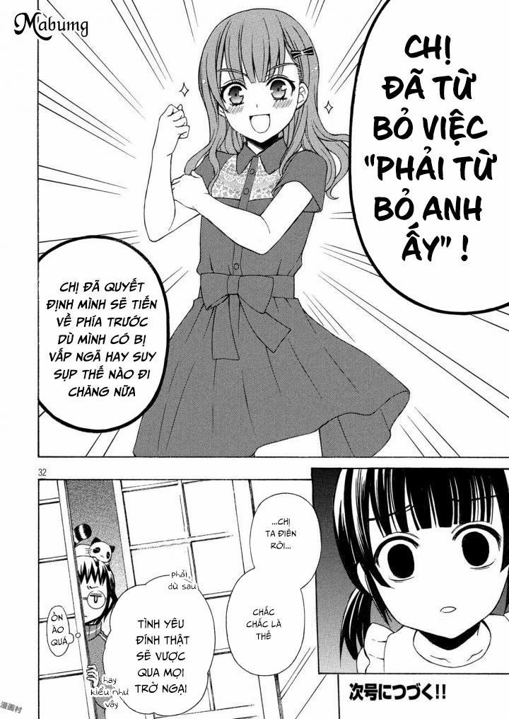 Watari-Kun No Xx Ga Houkai Sunzen 35 trang 32