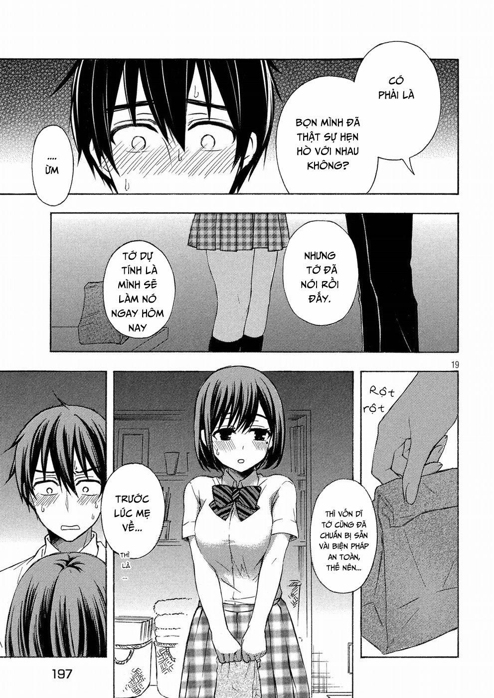 Watari-Kun No Xx Ga Houkai Sunzen 37 trang 18