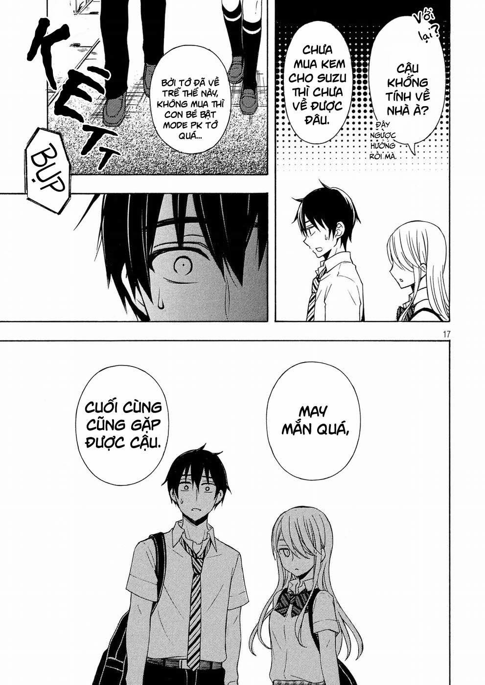 Watari-Kun No Xx Ga Houkai Sunzen 39 trang 17