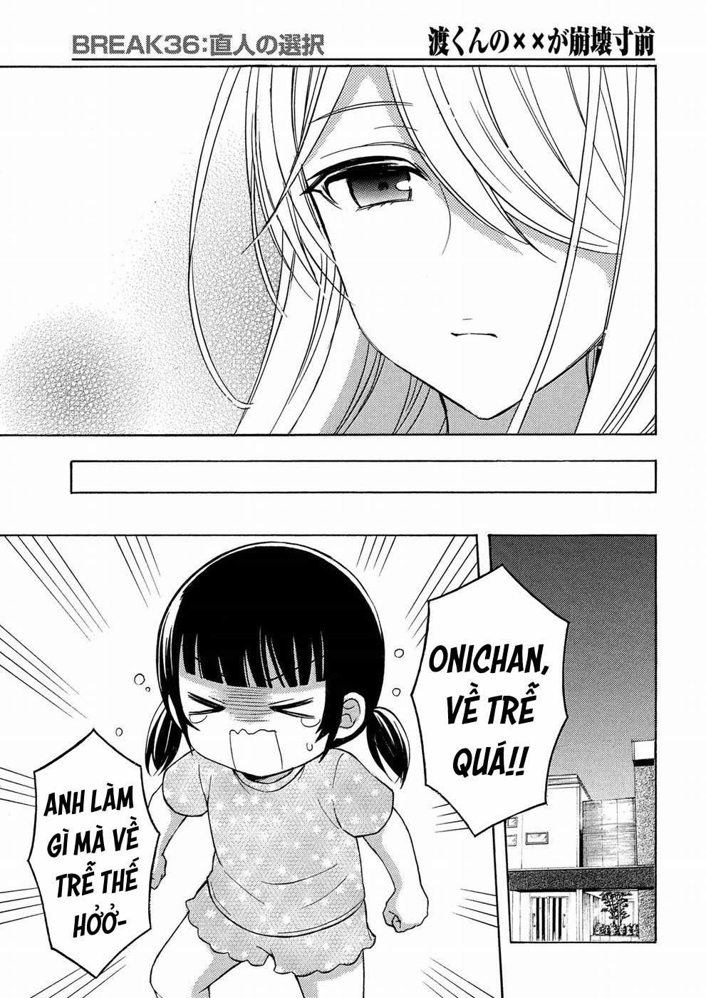 Watari-Kun No Xx Ga Houkai Sunzen 39 trang 31