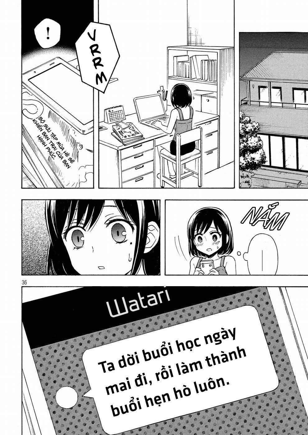 Watari-Kun No Xx Ga Houkai Sunzen 39 trang 36