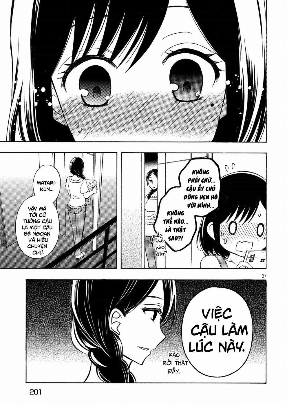 Watari-Kun No Xx Ga Houkai Sunzen 39 trang 37