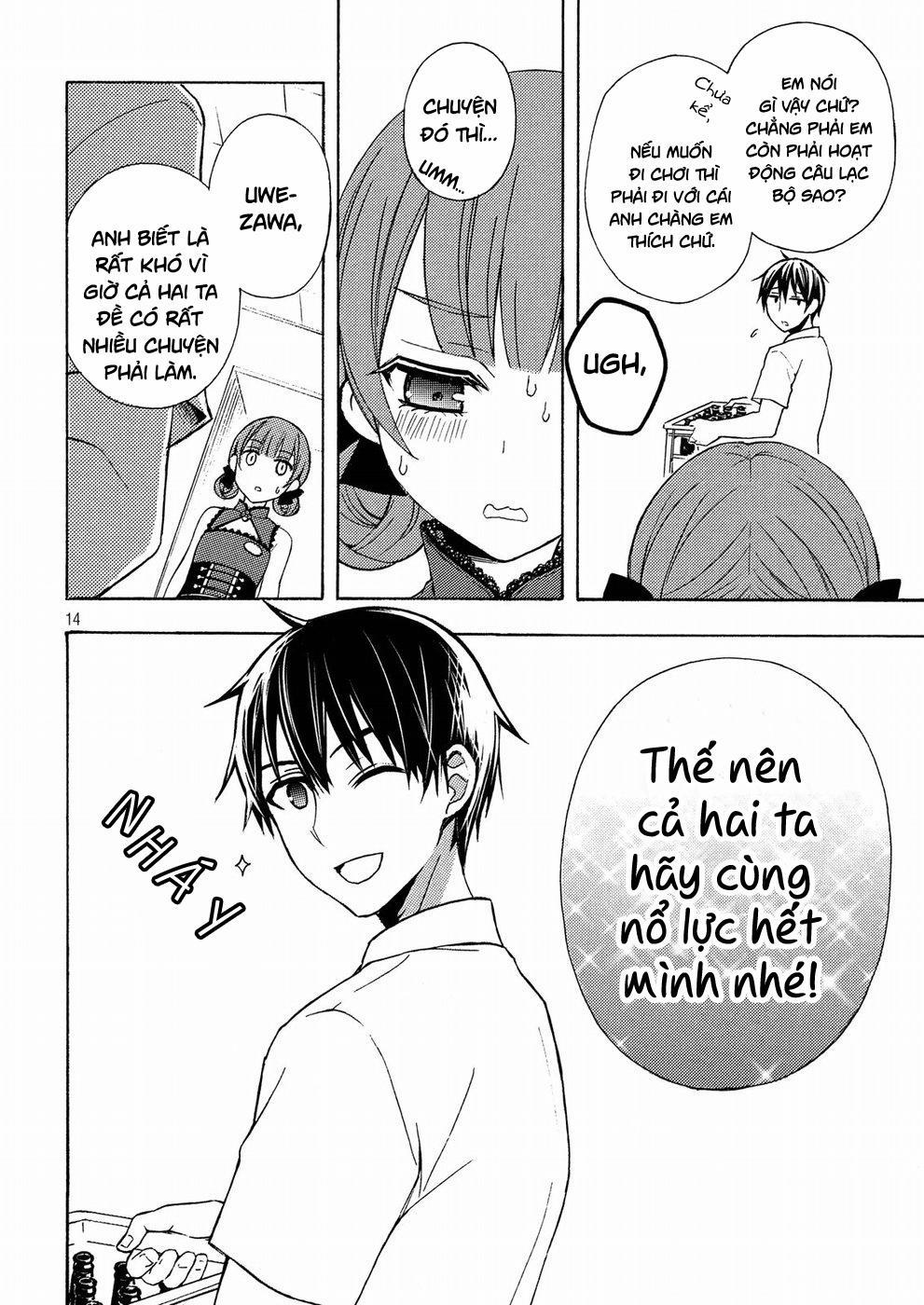 Watari-Kun No Xx Ga Houkai Sunzen 40 trang 14