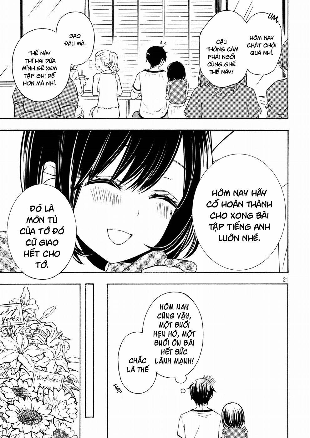 Watari-Kun No Xx Ga Houkai Sunzen 40 trang 21