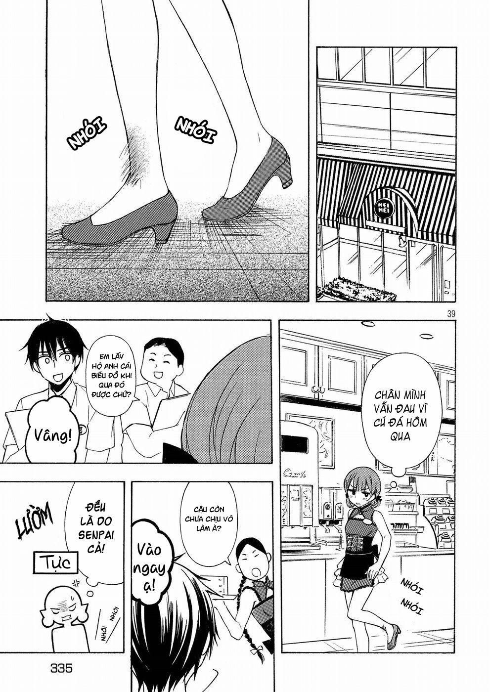 Watari-Kun No Xx Ga Houkai Sunzen 40 trang 38