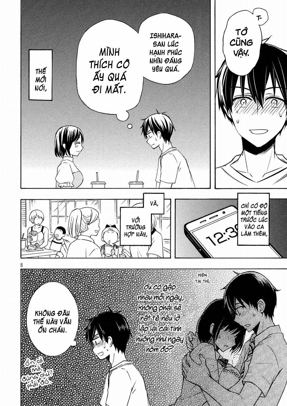 Watari-Kun No Xx Ga Houkai Sunzen 40 trang 8