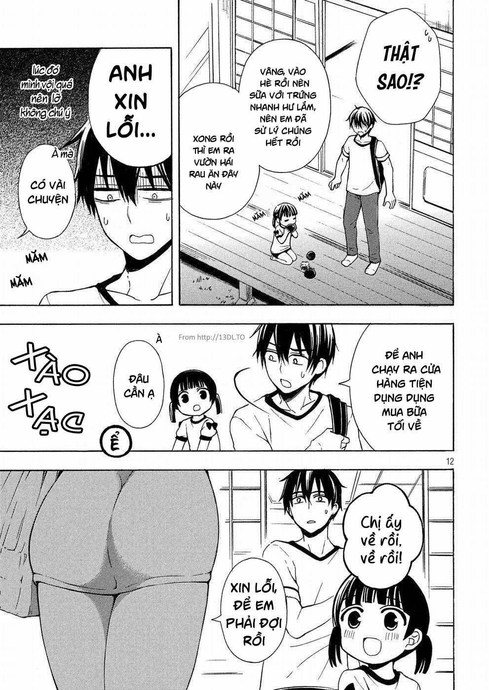 Watari-Kun No Xx Ga Houkai Sunzen 41 trang 12