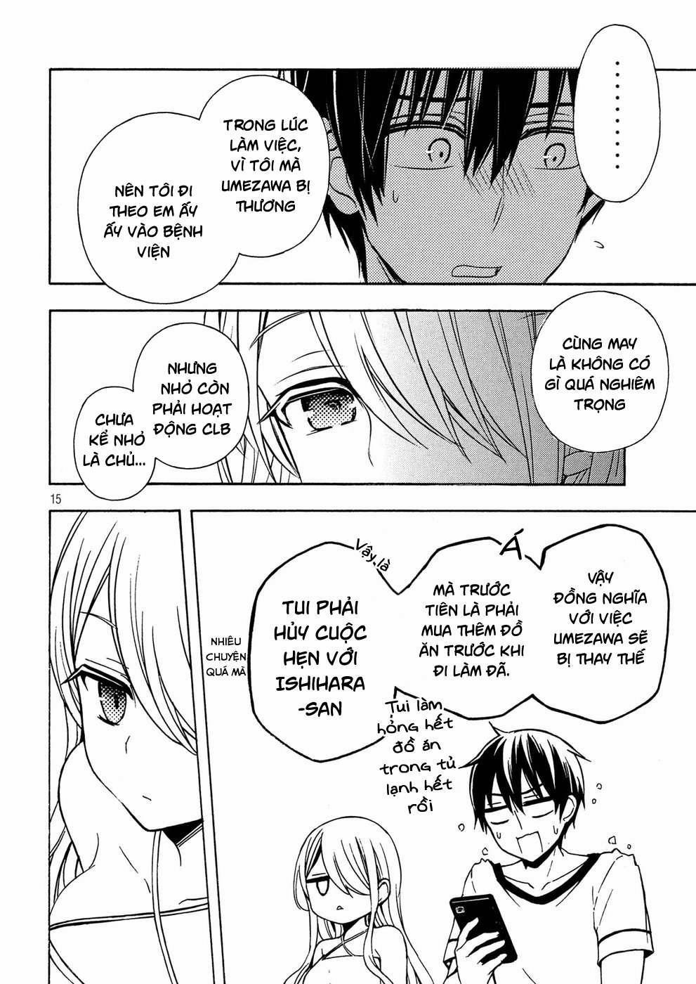 Watari-Kun No Xx Ga Houkai Sunzen 41 trang 15