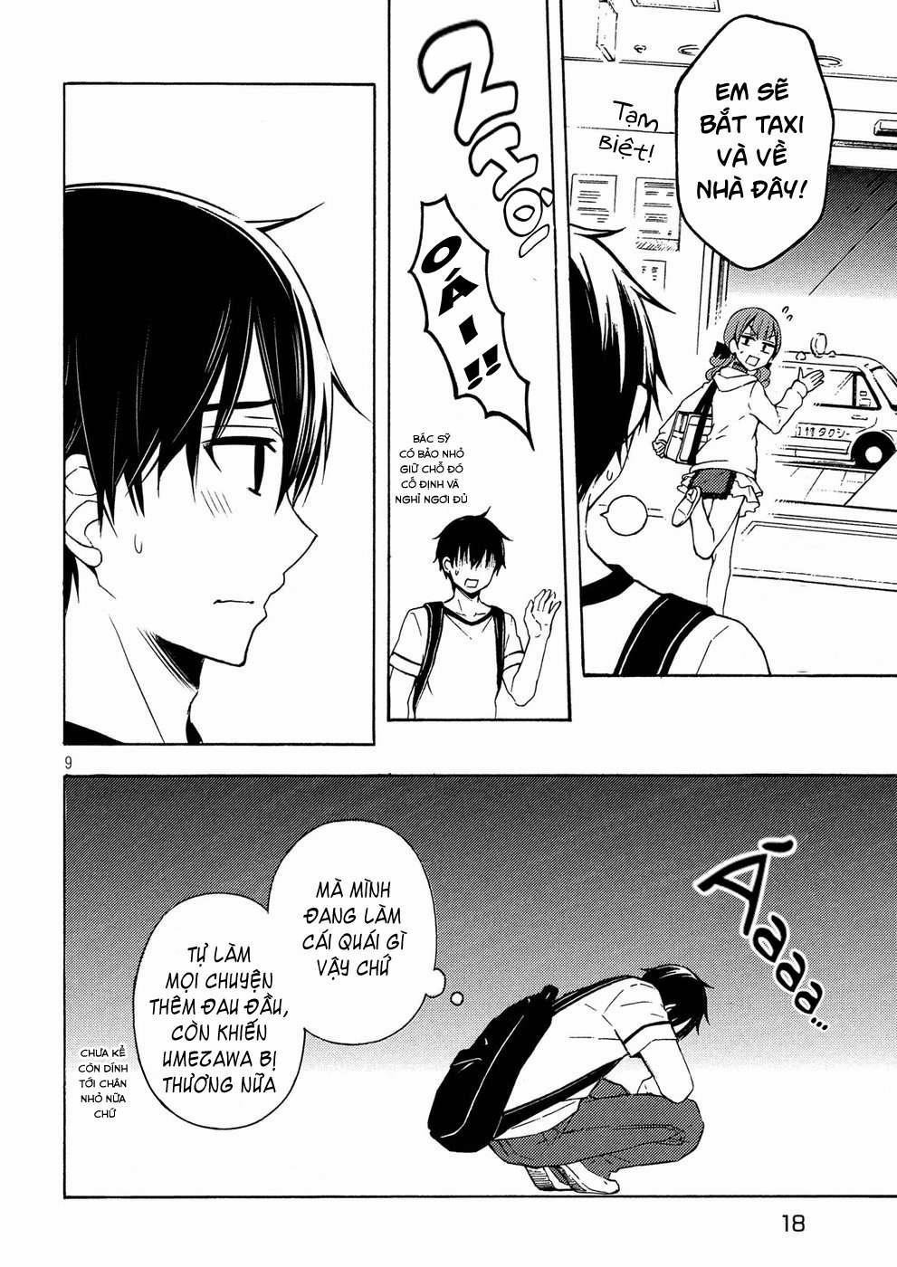 Watari-Kun No Xx Ga Houkai Sunzen 41 trang 9