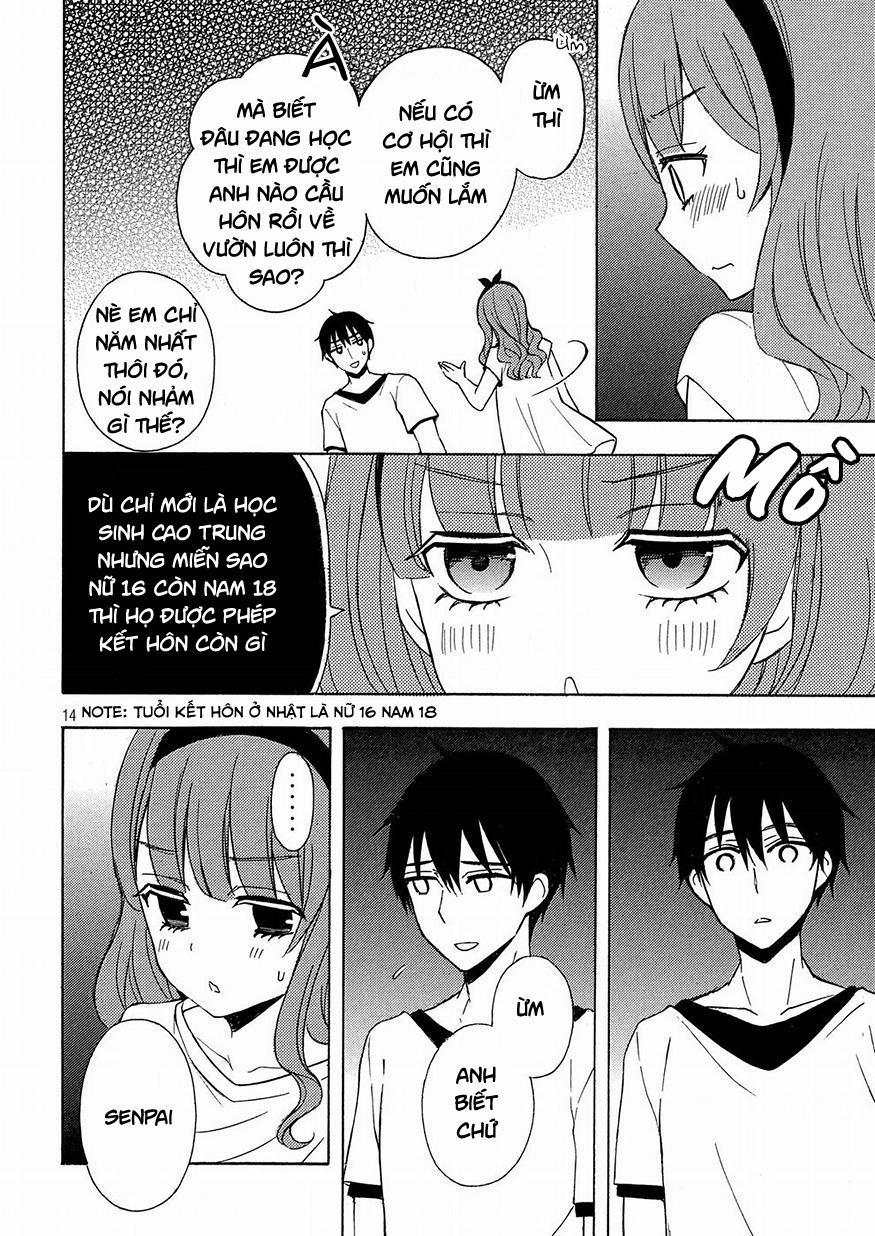 Watari-Kun No Xx Ga Houkai Sunzen 42 trang 15