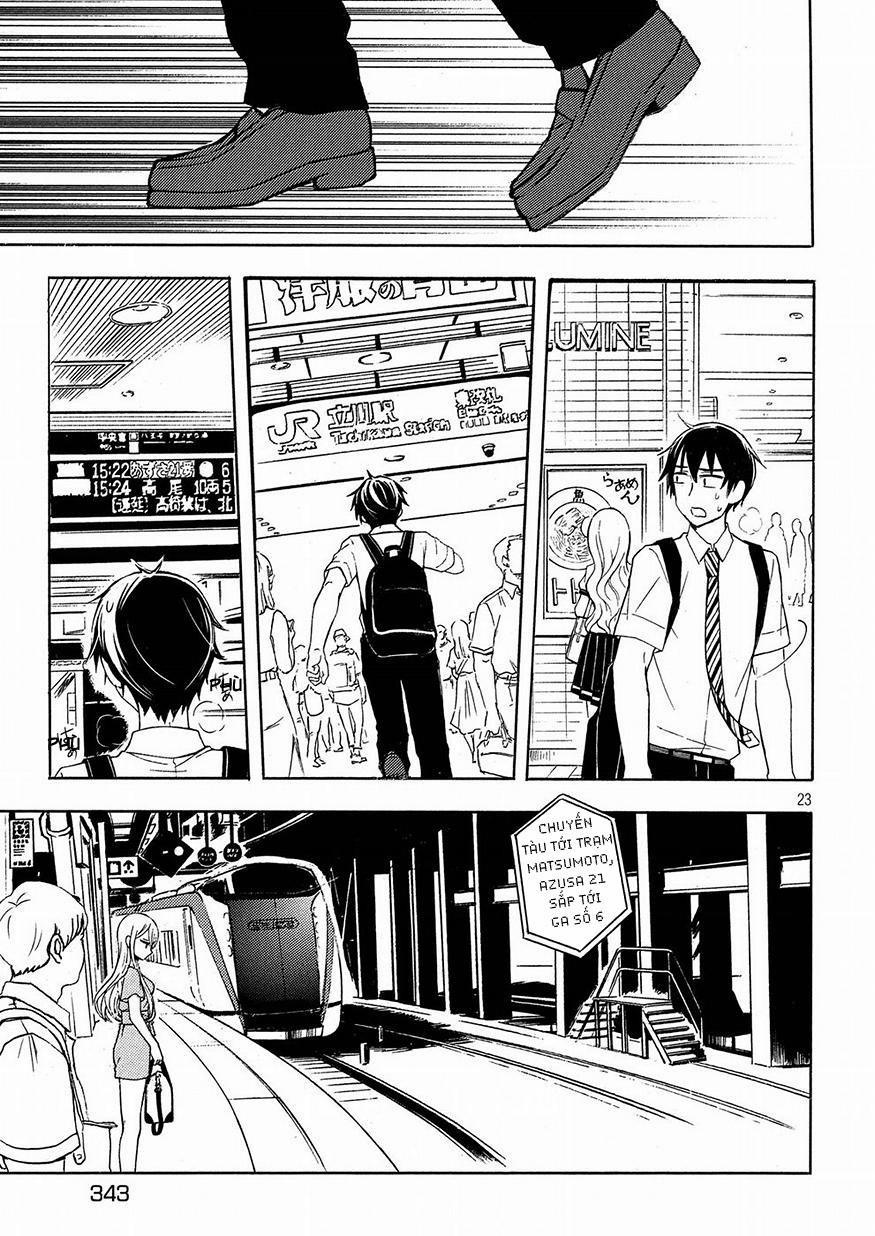 Watari-Kun No Xx Ga Houkai Sunzen 44 trang 24