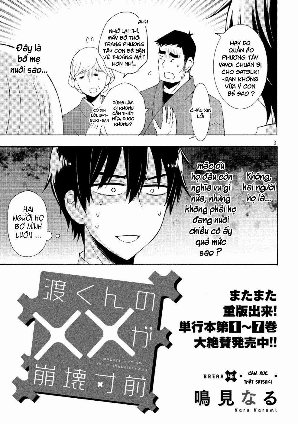 Watari-Kun No Xx Ga Houkai Sunzen 49 trang 2