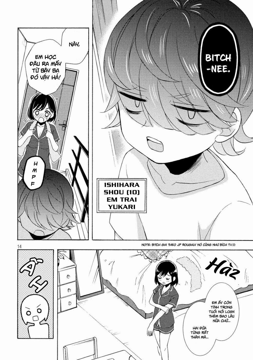 Watari-Kun No Xx Ga Houkai Sunzen 50 trang 14