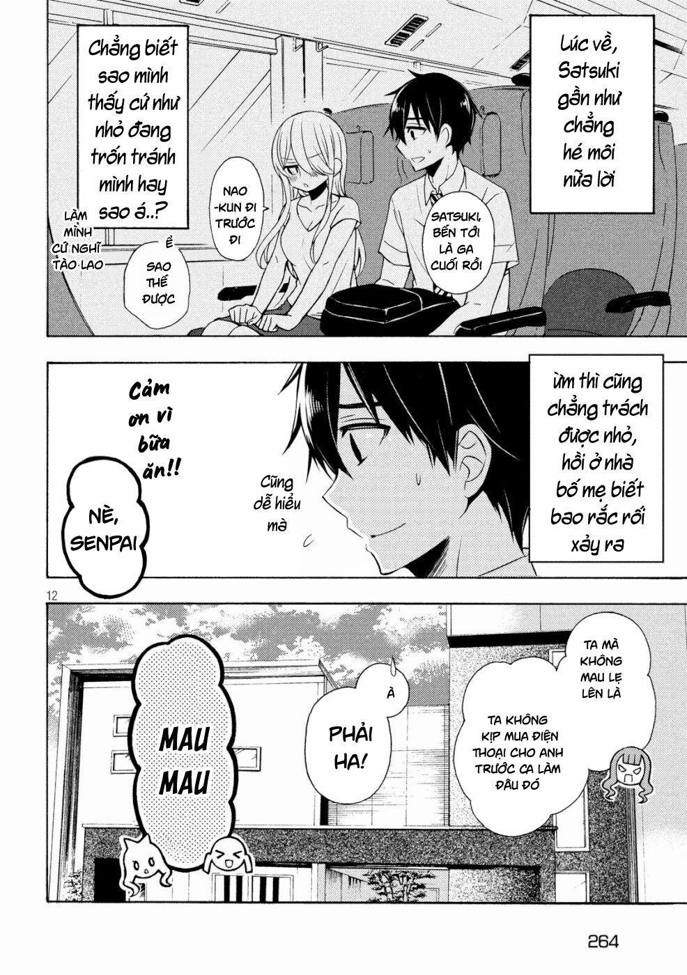 Watari-Kun No Xx Ga Houkai Sunzen 51 trang 13