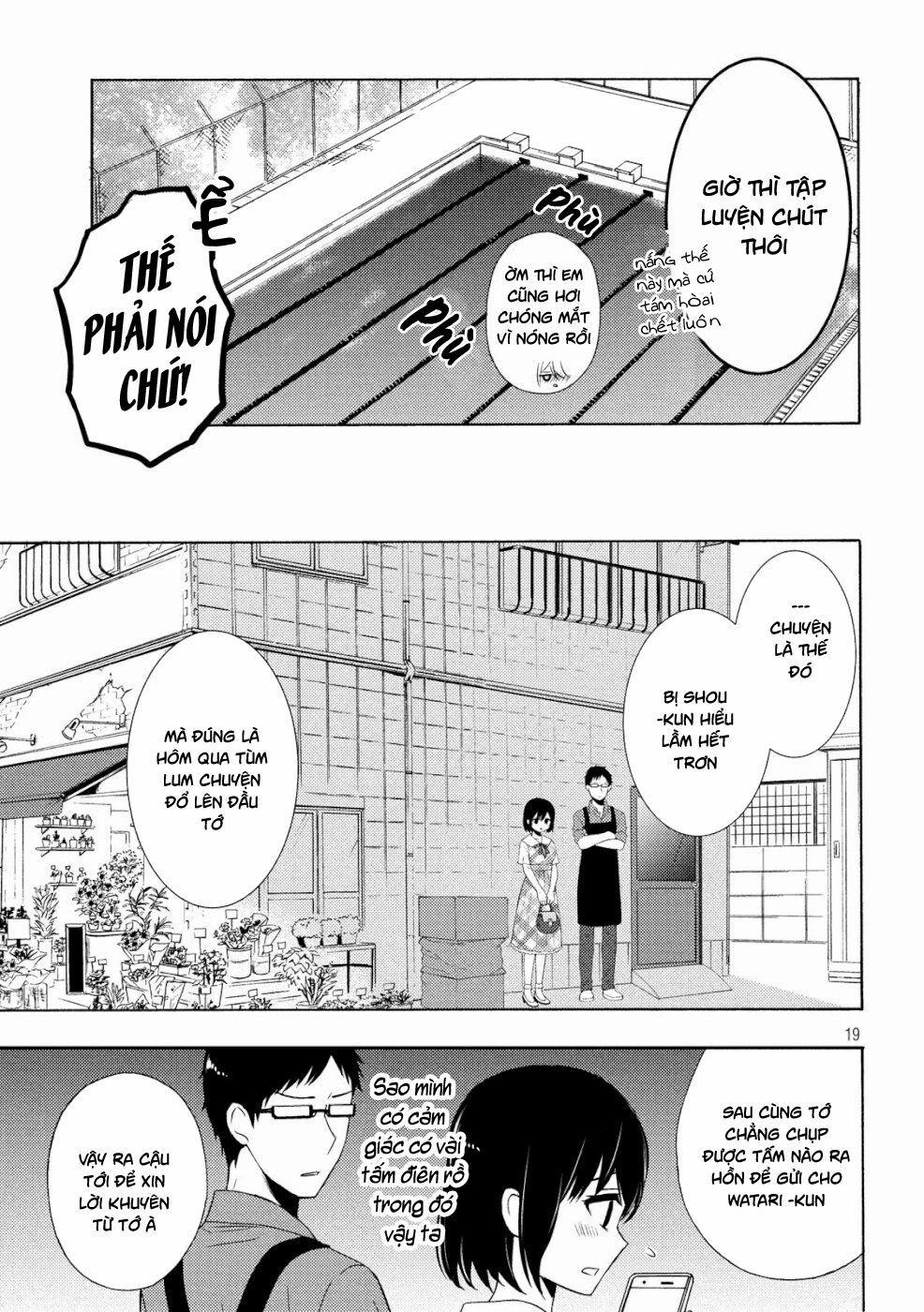 Watari-Kun No Xx Ga Houkai Sunzen 51 trang 20