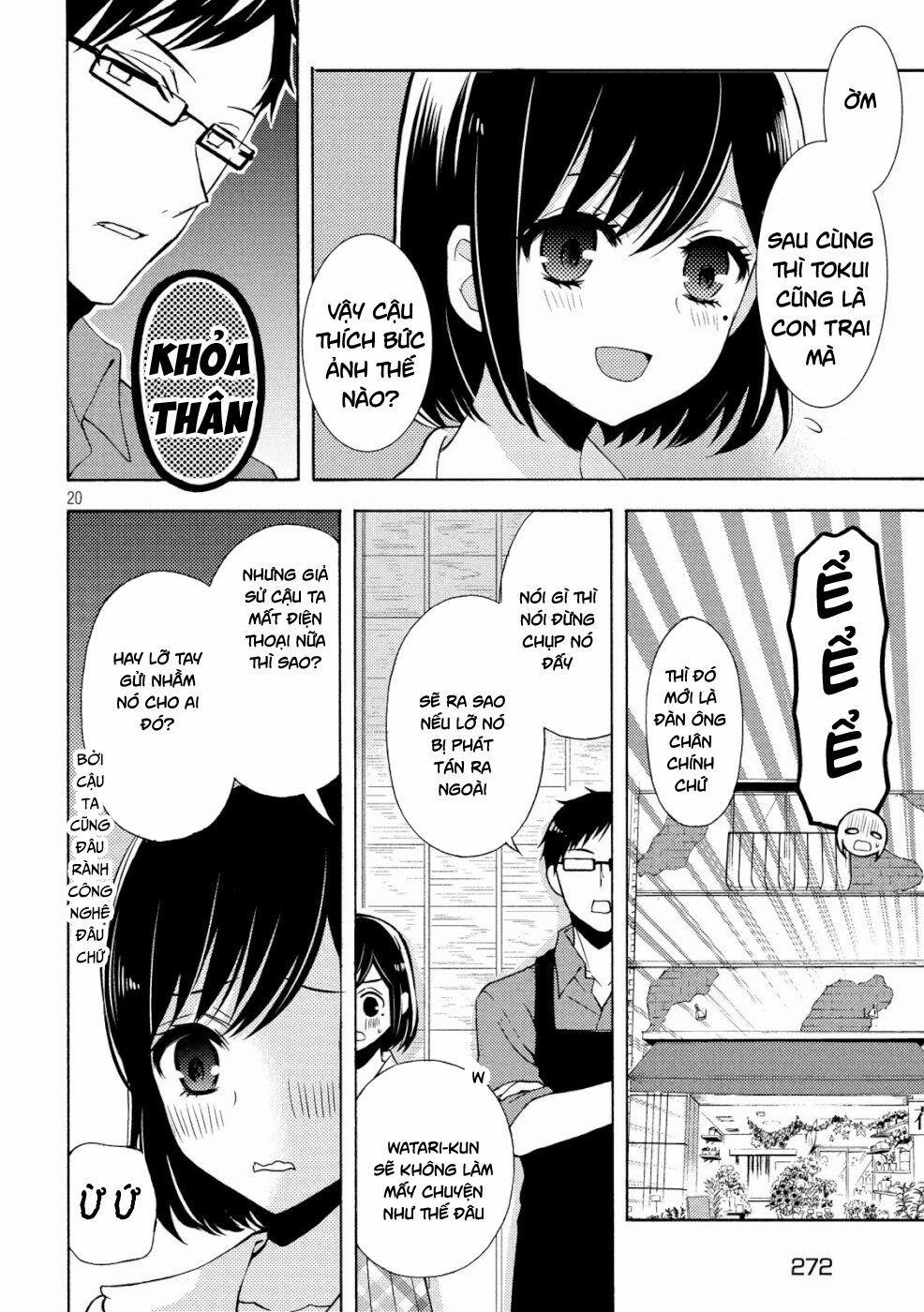 Watari-Kun No Xx Ga Houkai Sunzen 51 trang 21