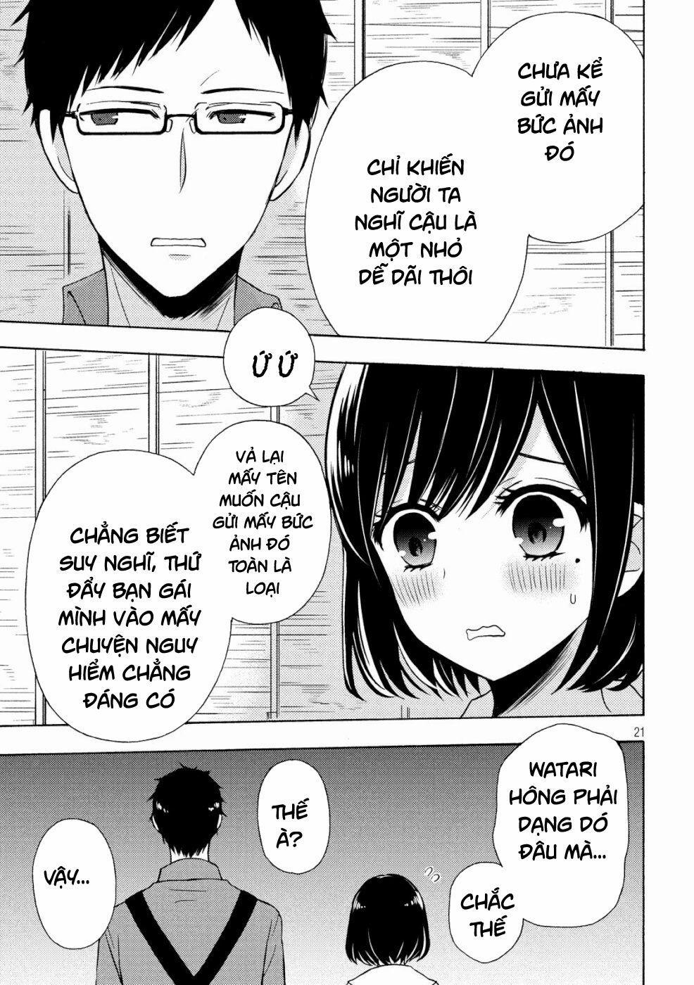 Watari-Kun No Xx Ga Houkai Sunzen 51 trang 22