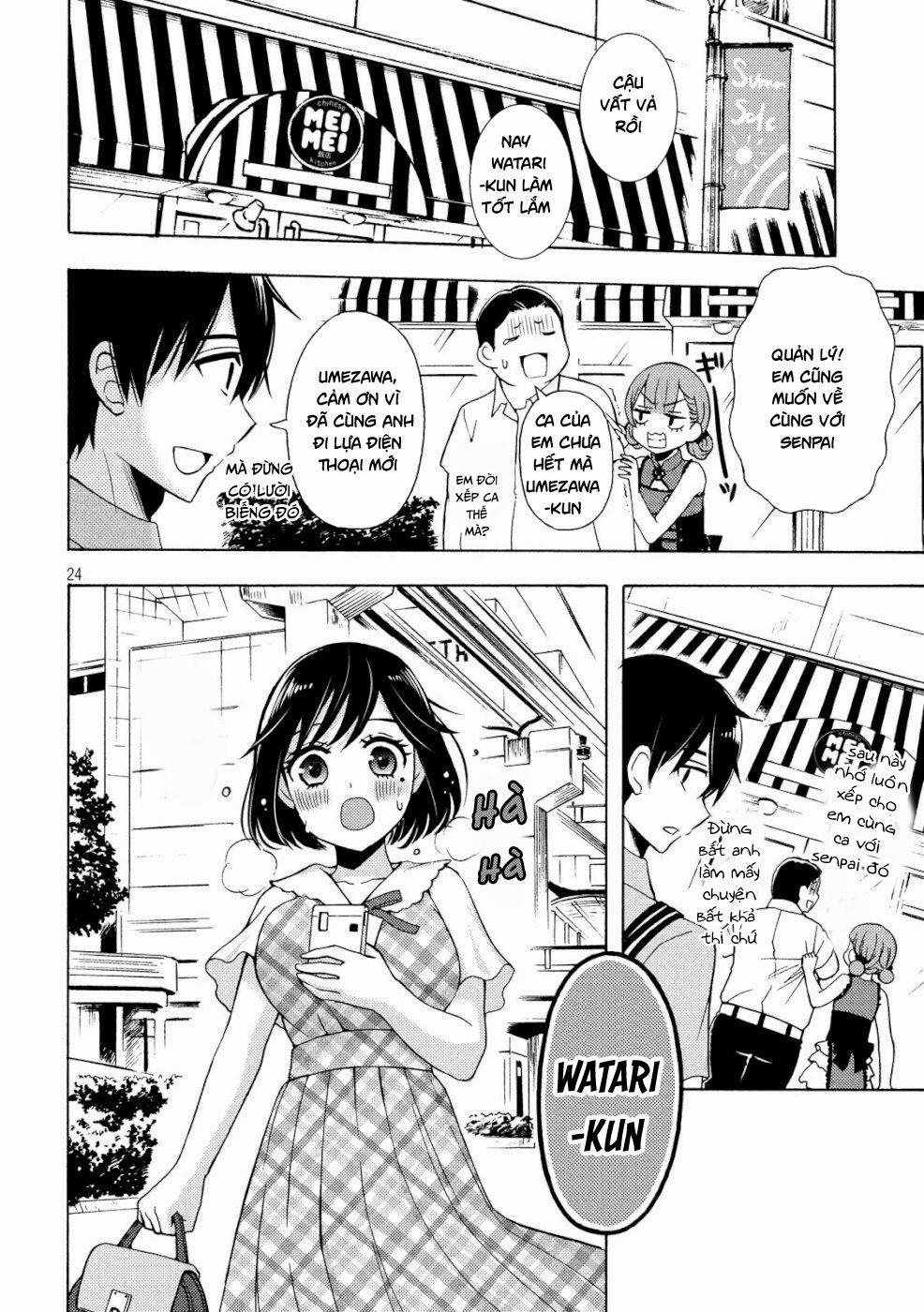 Watari-Kun No Xx Ga Houkai Sunzen 51 trang 25