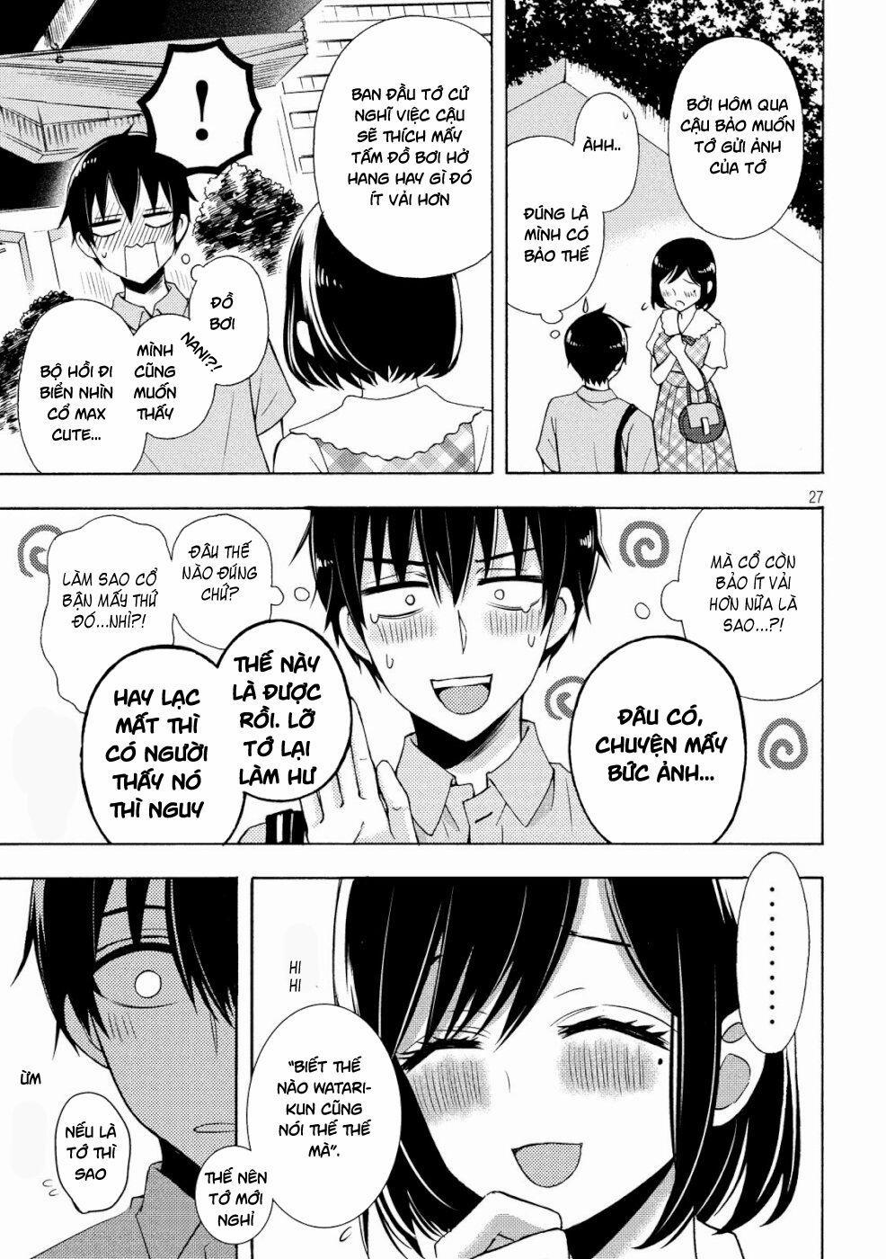 Watari-Kun No Xx Ga Houkai Sunzen 51 trang 28