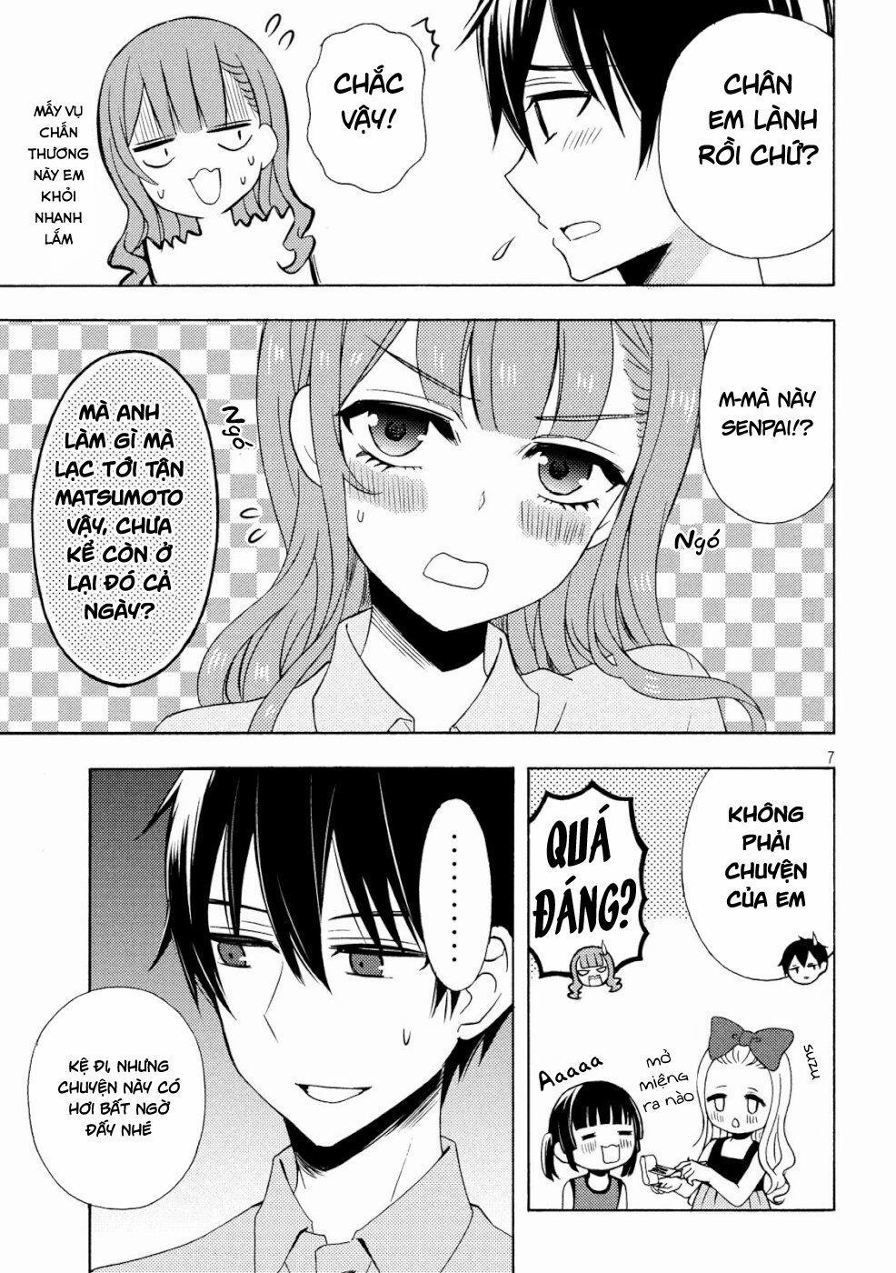 Watari-Kun No Xx Ga Houkai Sunzen 51 trang 8