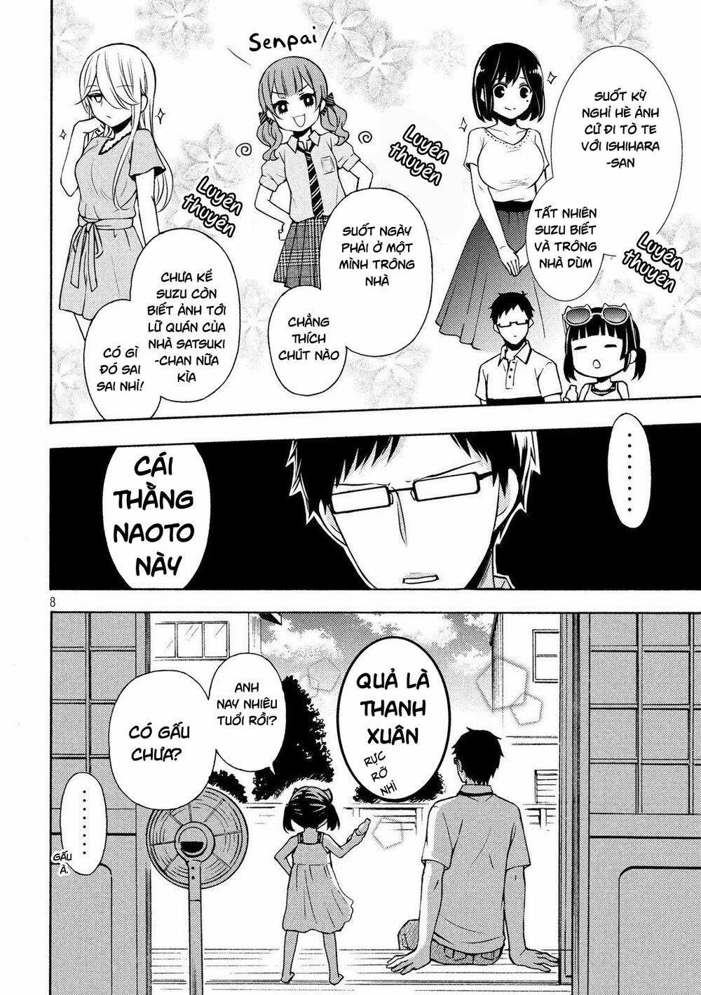 Watari-Kun No Xx Ga Houkai Sunzen 53 trang 9