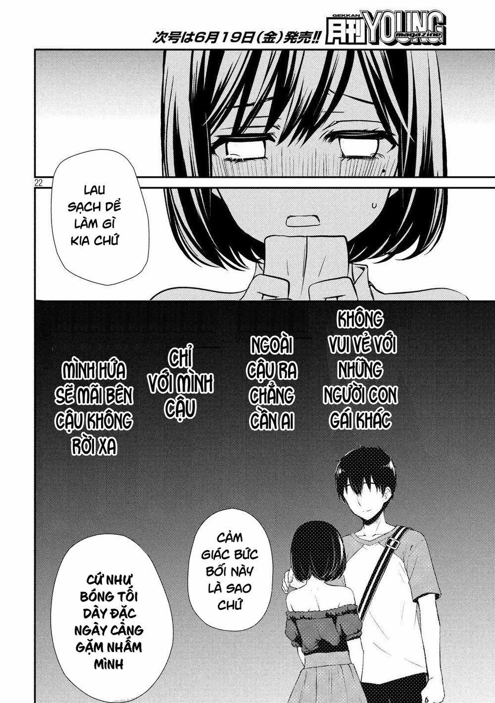 Watari-Kun No Xx Ga Houkai Sunzen 54 trang 22