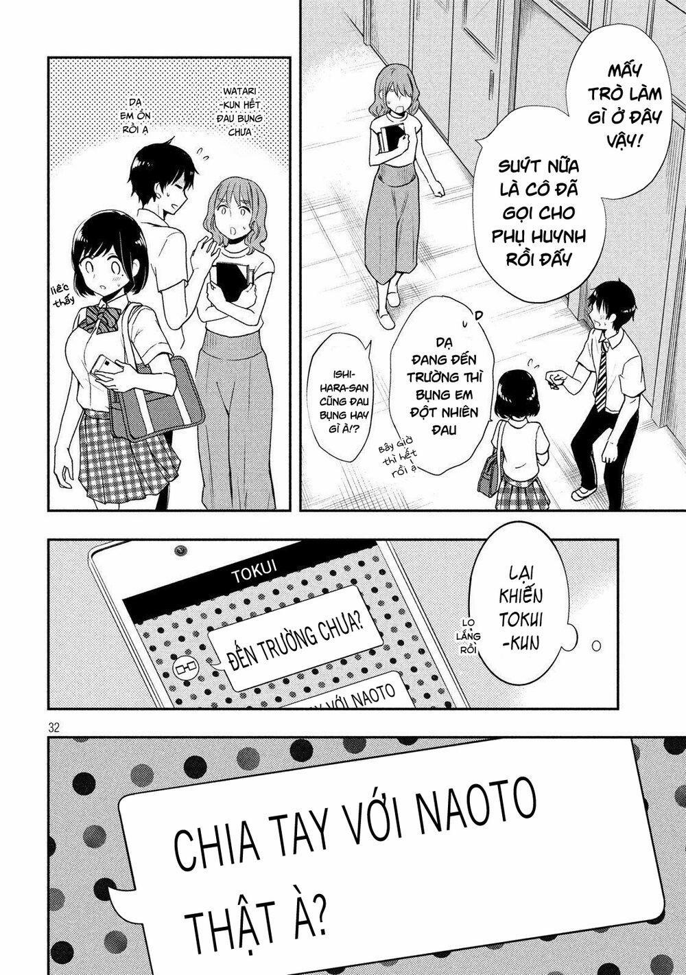 Watari-Kun No Xx Ga Houkai Sunzen 54 trang 32