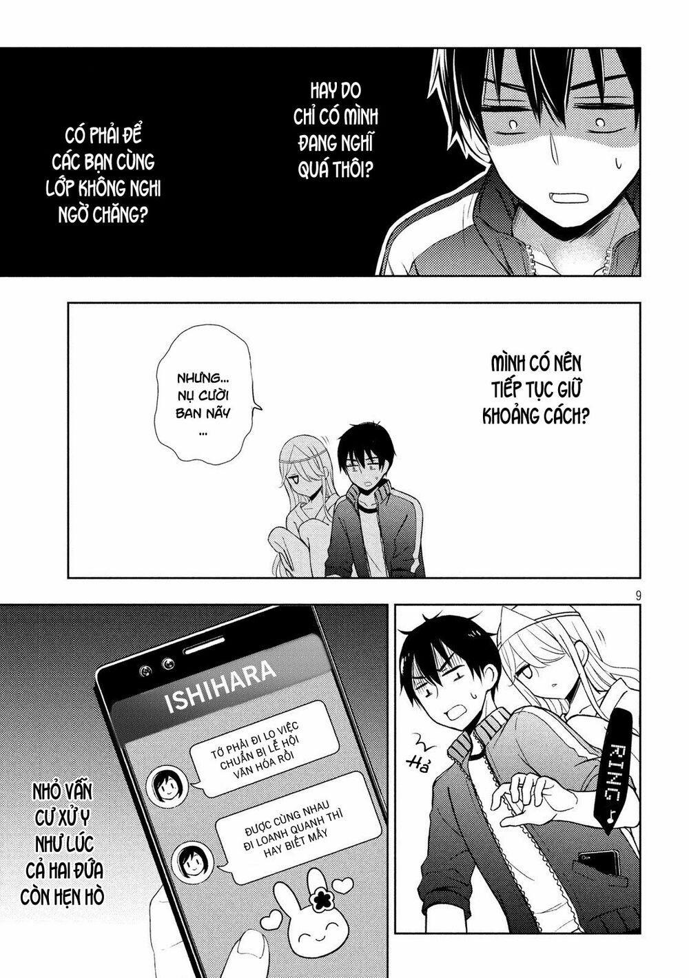 Watari-Kun No Xx Ga Houkai Sunzen 55 trang 10