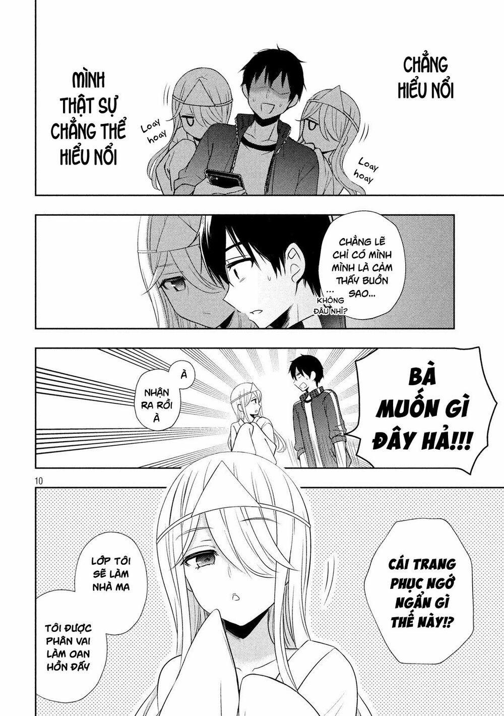 Watari-Kun No Xx Ga Houkai Sunzen 55 trang 11